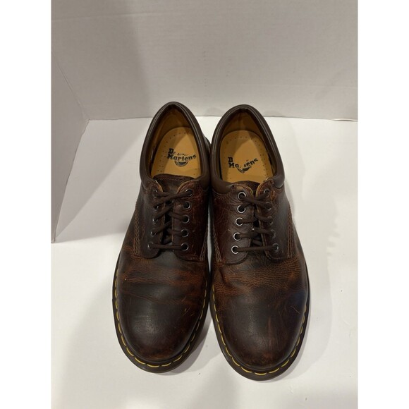 Dr. Martens 1461 3 Eye Crazy Horse Brown Leather Oxford Shoes Men’s US 12 main image 9